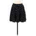 LC Lauren Conrad Casual Skirt: Black Stars Bottoms - Women's Size X-Small