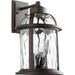 Whitworth End 4 Light Outdoor Wall Lantern in Bailey Street Home Home Collection Style 10.75 inches Wide By 18 inches High-Oiled Bronze Finish Bailey