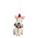 The Holiday Aisle® Holiday Shaped Ornament in White | 4.5 H x 2.5 W x 2.5 D in | Wayfair F73A334A3F2E456EAD333195823F482F