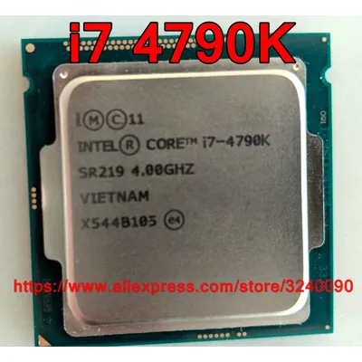 Original Intel CPU CORE i7 4790K Processeur 4.00GHz 8M façades-Core i7-4790K Socket 1150 livraison