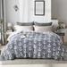 Breakwater Bay Lightweight Cozy Plush Flannel Blanket For Bed Sofa, Solid Fleece Blanket Microfiber/Fleece/ in Gray | 90 W in | Wayfair