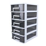 Frcolor Storage Drawer Drawers Plastic Organizer Box Cabinet Closet Desktop Unit Type Shelf Furniture Stacking Multi Layer Bins