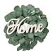 Merry Christmas Wreaths for Front Door Hoop Wreath with Flowers Candy Wreath Christmas Spring Decorations (Home) Summer Artificial Flower Garland 14.6 Party Inch And Leaf Pendant Card Garland Plant