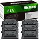 Victoner 6-Pack Compatible Toner for HP HP 81A CF281A Work for MFP M630h M630dn M630f M630z M604 M605 M606 M630 6 * Black
