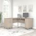 Bush Furniture Somerset 60W L Shaped Desk in Ash Gray