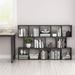 Modern Bookcase, 5-Shelf Storage Organizer Bookshelf with 14-Cube Display Book Shelf