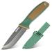 Dispatch 8 Fixed Blade Outdoor Mission Knife 420HC Stonewash Stainless Steel Field Knife Straight Knife