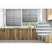 BlindsAvenue Cellular Honeycomb Cordless Shade 9/16 Single Cell Light Filtering Designer Print Pebble Size: 28.5 W x 48 H