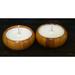 Bamboo54 Coconut Scented Jar Candles Set of 2