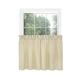 Achim Bedford Rod Pocket Light Filtering Curtain Tier Pair Tan 58 x 24