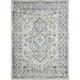 Loomaknoti Kehleigh Awester 9 x 12 Blue Oriental Indoor Area Rug