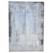 Wahi Rugs Hand Knotted Transitional Oxidized Silky Broken Abstract Design 5 0 x8 0 -W11051