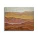 Stupell Industries Warm Glowing Mountain Range Overlay Desert Landscape Painting Gallery Wrapped Canvas Print Wall Art Design by Liz Jardine