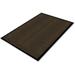 Genuine Joe Gold Dual-rib Hard Surface Floor Mat - Hard Floor - 72 Length X 48 Width - Polypropylene Vinyl - Chocolate