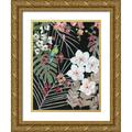 Swatland Sally 19x24 Gold Ornate Wood Framed with Double Matting Museum Art Print Titled - Tropical Midnight I