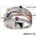 Kayannuo Christmas Clearance Gorgeous Women Flower Copper Ring Jewelry Size 6-10 Beautiful Ring Jewelry