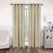 Superior Solid Blackout Curtain Set of 4 52 x 96 Ivory