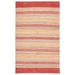 SAFAVIEH Striped Kilim STK316P Handwoven Rust / Red Rug