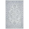 SAFAVIEH Martha Stewart MSR3370M Light Blue / Ivory Rug