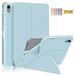Dteck Case for iPad 10th Generation 10.9 inch 2022 Smart Cover Auto Wake Sleep Slim Multi Angle Stand Folio Flip Cover for New iPad 10.9 inch 10th Gen 2022 Light Blue