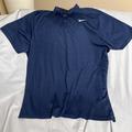 Nike Shirts | Nike Golf Dri Fit Blue Polyester Mens Short Sleeve Polo Shirt Size 2xl | Color: Blue | Size: Xxl