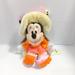 Disney Toys | Disney Minnie Mouse Halloween Plush | Color: Orange/White | Size: Osbb