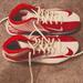Nike Shoes | Nike Vapor Pro 3/4 Football Shoes Red And White | Color: Red | Size: 10