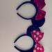 Disney Accessories | Minnie Mouse Sequin Headbands. | Color: Black/Red | Size: Osg