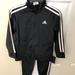 Adidas Other | Adidas Suit Boys Size 5 | Color: Black/White | Size: Osb