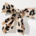 Anthropologie Accessories | Anthropologie Oversized Hair Bow Clip - Nwt - Tan | Color: Black/Tan | Size: Os