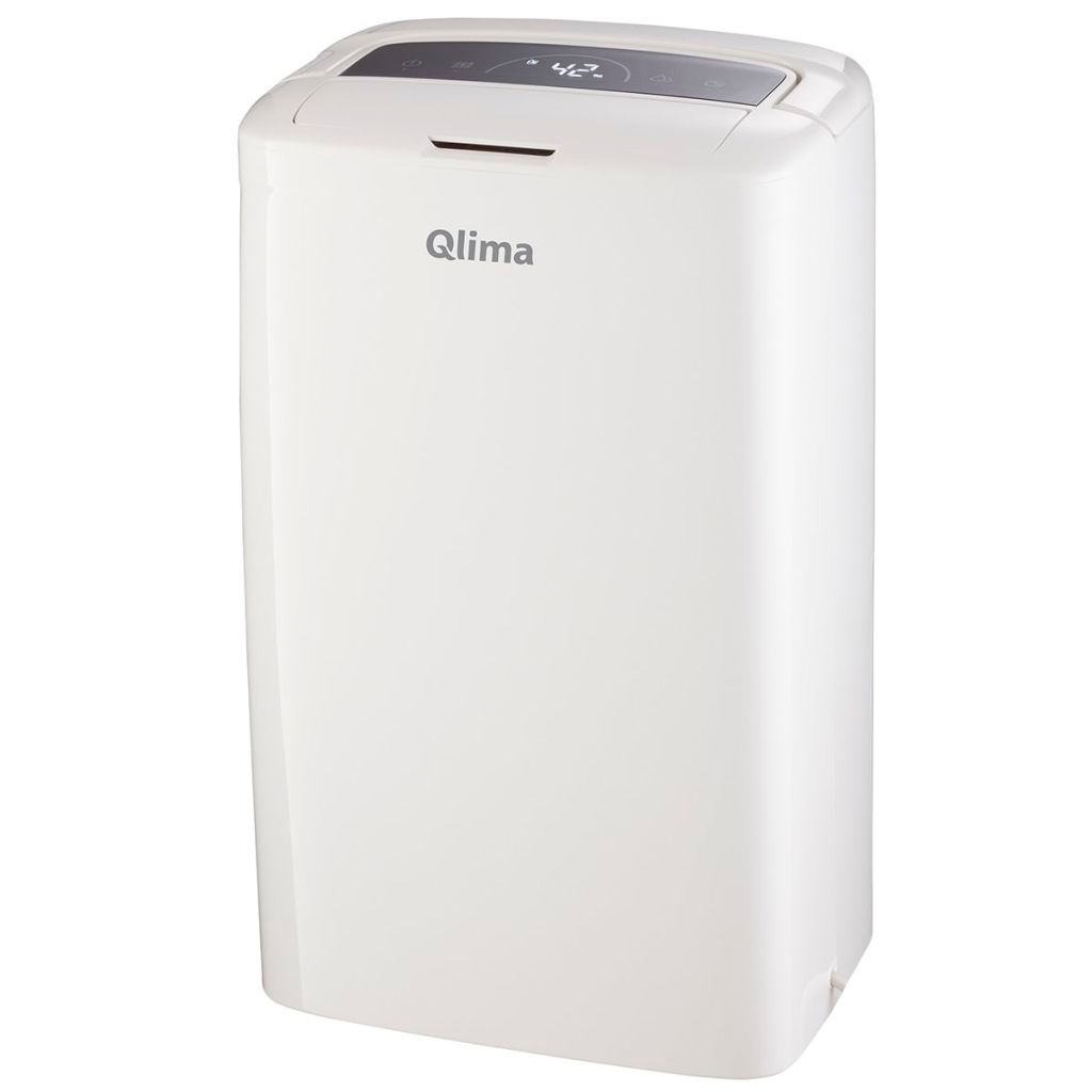 Qlima Spritzwassergeschützter Luftentfeuchter 75 m³ 1,8 L Weiß D 612 Image
