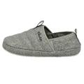 Elwin Shoes Herren Merlin Slipper, Grey, 46 EU