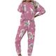 MYSLC Women's Pyjama Set, Jogging Suit, Leisure Suits, Bichon Frise, Pink, Women's Sleepwear, Pyjamas, Long Sleeve, 2 Pieces, Sports Suits, Yoga Outfit, White XXL