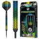 WINMAU Firestorm 21 Gram Professional Steeltip Tungsten Darts Set with Flights and Stems (Shafts)