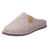 Pantoffel ROHDE "LUCCA", Damen, Gr. 42, rosa (rosé), Filz, meliert, klassisch, Schuhe, Clog, Hausschuh, Homeslipper in melierter Optik
