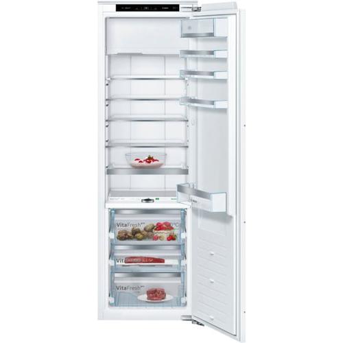 "F (A bis G) BOSCH Einbaukühlschrank ""KIF82PFF0"" Kühlschränke weiß Einbaukühlschränke mit Gefrierfach"