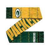 FOCO Green Bay Packers Reversible Logo Ugly Scarf