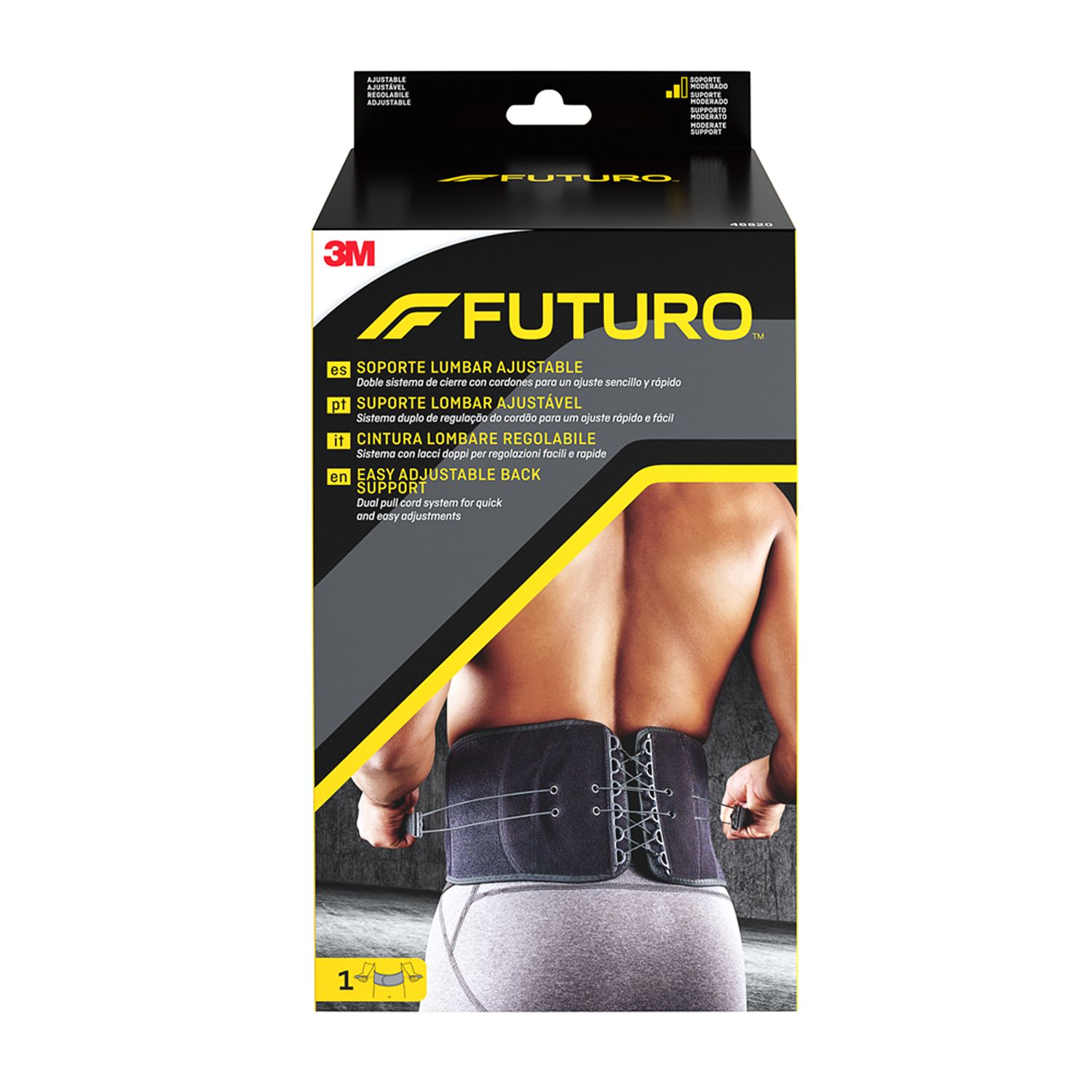 Futuro Cintura Lombare Regolabile 1 pz Supporto