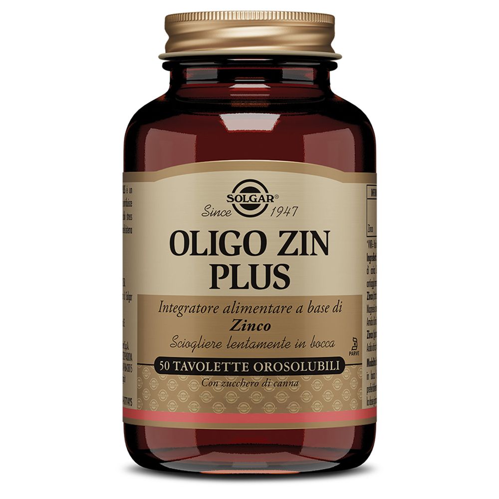 SOLGAR® Oligo Zin Plus 64,1 g Compresse masticabili
