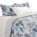 Red Barrel Studio® Okmok/Grey Standard Cotton 220 TC Reversible 3 Piece Quilt Set Polyester/Polyfill/Cotton in Blue | Queen | Wayfair