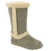 BEARPAW Kendall Boot - Womens 9 Grey Boot Medium