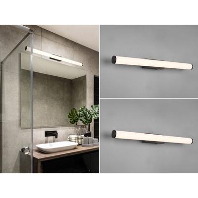 Led Bad Wandleuchten 2er Set mit Schalter Schwarz - Spiegelleuchten, Breite 80cm Image
