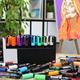 POSCA Desksets | Art Paint Marker Pens | Various Colours | Christmas Gift Art Sets | Drawing, Canvas, Metal, Terracotta, Paper, Wood Markers