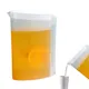 Pichet à eau avec couvercle pour réfrigérateur pichet à boissons pichet à jus anti-éclaboussures