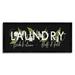 Stupell Industries Fern and Floral Laundry Home Sign Traditional Cleaning 30 x 13 Design by House Fenway