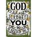 Daisy Flower Wall Art God Did Not Create You To Fit In Unique Self Love Christian Tin Wall Sign 8 x 12 Decor Funny Gift
