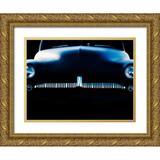 Branson Clive 24x19 Gold Ornate Wood Framed with Double Matting Museum Art Print Titled - 1950 Mercury