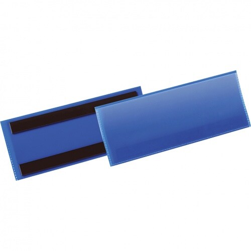 DURABLE Etikettentasche, magnetisch, blau/transparent, 210x74mm, 50/VE Image