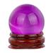wendunide Desktop Ornament HOT!30mm Natural Quartz Magic Crystal Ball Healing Ball Sphere And Stand Crystal Ball P