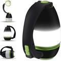 Lamp Rechargeable 3 in 1 Foldable Camping Lamp Next to Lamp Torch Desk Lamp for Camping Hiking Fishing Power Outage etc.ï¼ˆ1pcs-black greenï¼‰